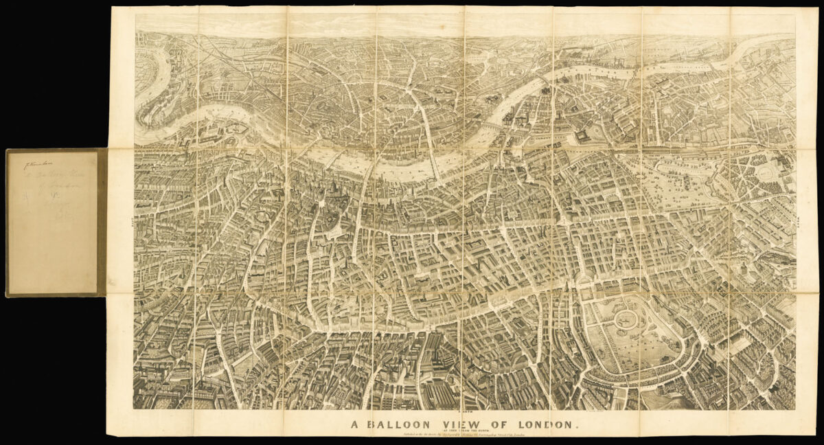 BANKS, J[ohn] H[enry] A Balloon View of London