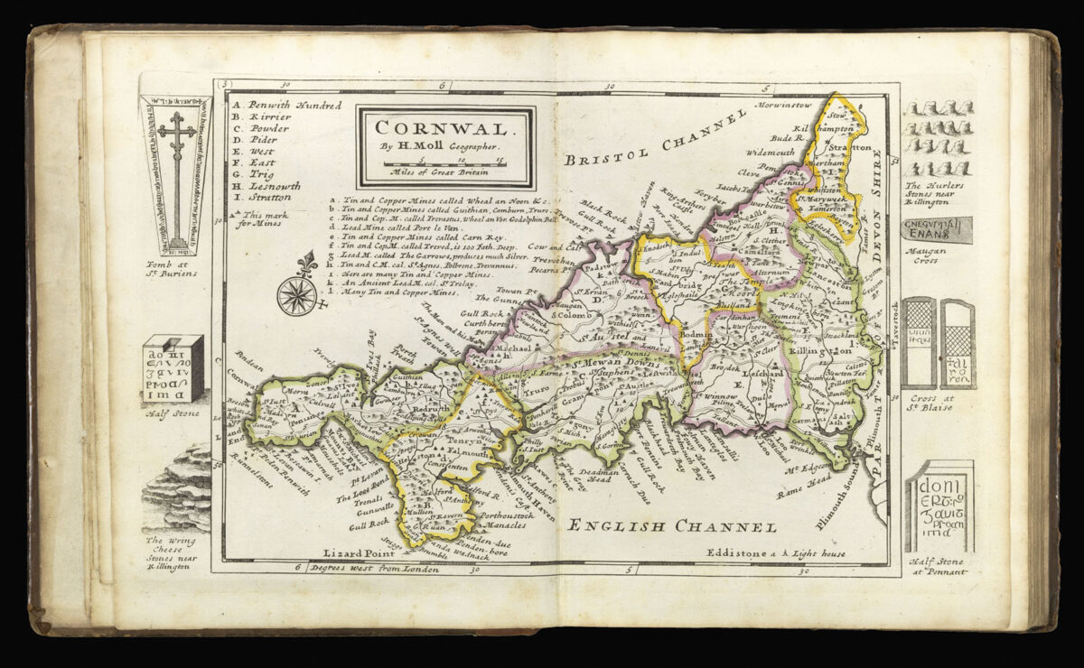 MOLL, Herman A Set of Fifty New and Correct Maps of England and Wales.