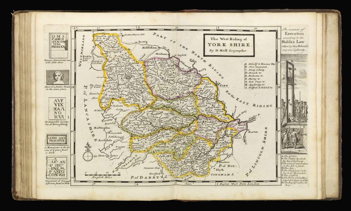 MOLL, Herman A Set of Fifty New and Correct Maps of England and Wales.