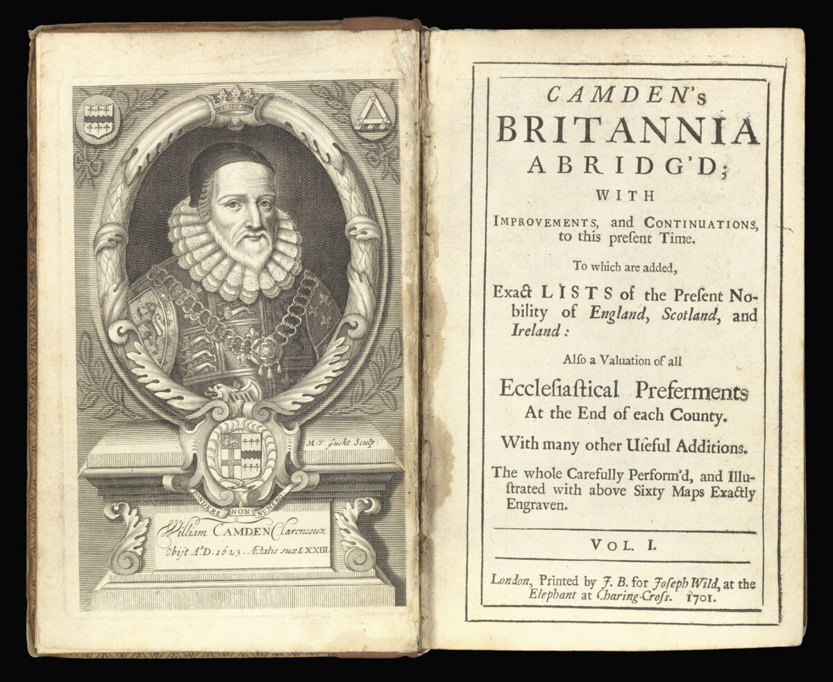 CAMDEN, William Camden's Britannia Abridg'd;