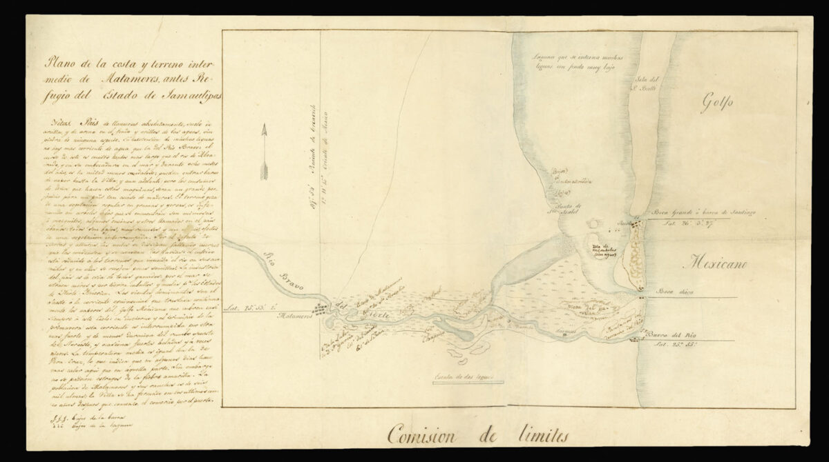 BERLANDIER, Jean Louis. [Four untitled manuscript regional maps of Texas.]
