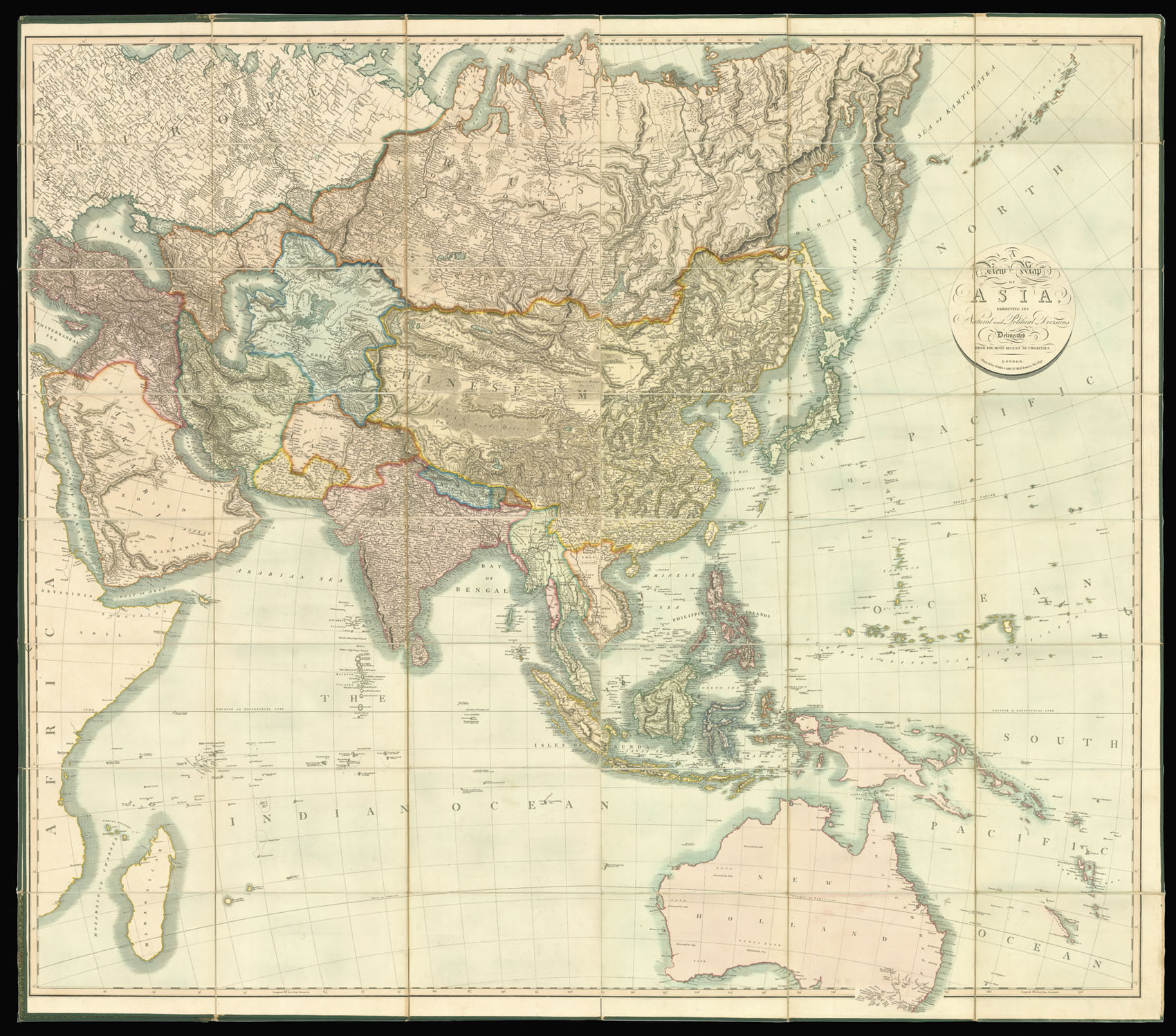 CARY, John A New Map of Asia