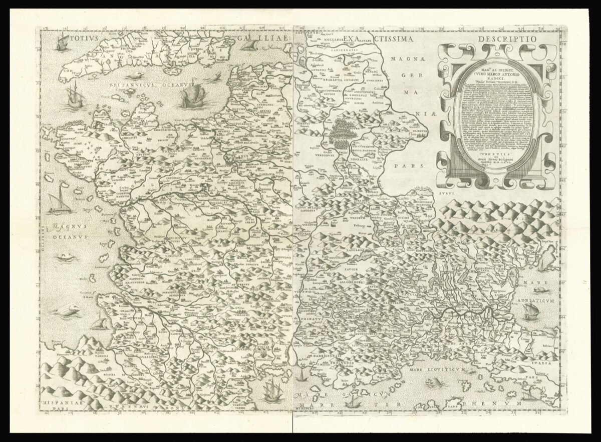 FORLANI, Paulus [France] Totius Galliae Exactissima Descriptio