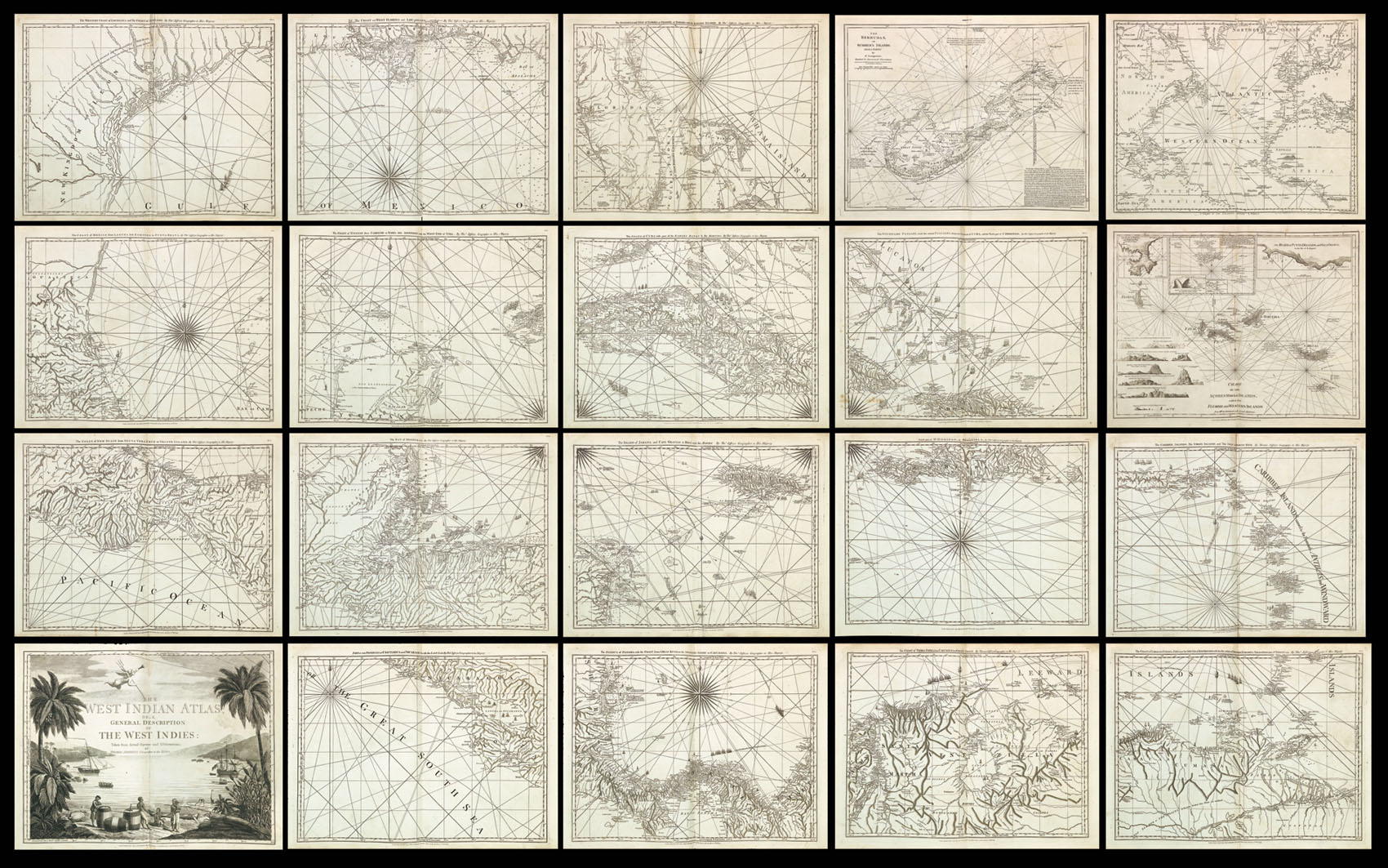 JEFFERYS, [Thomas] The West India Atlas