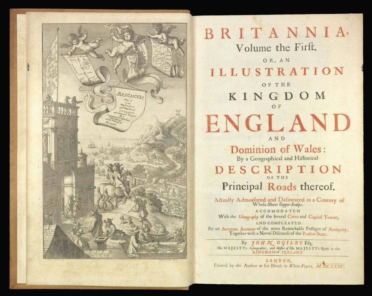 OGILBY, John. Britannia,