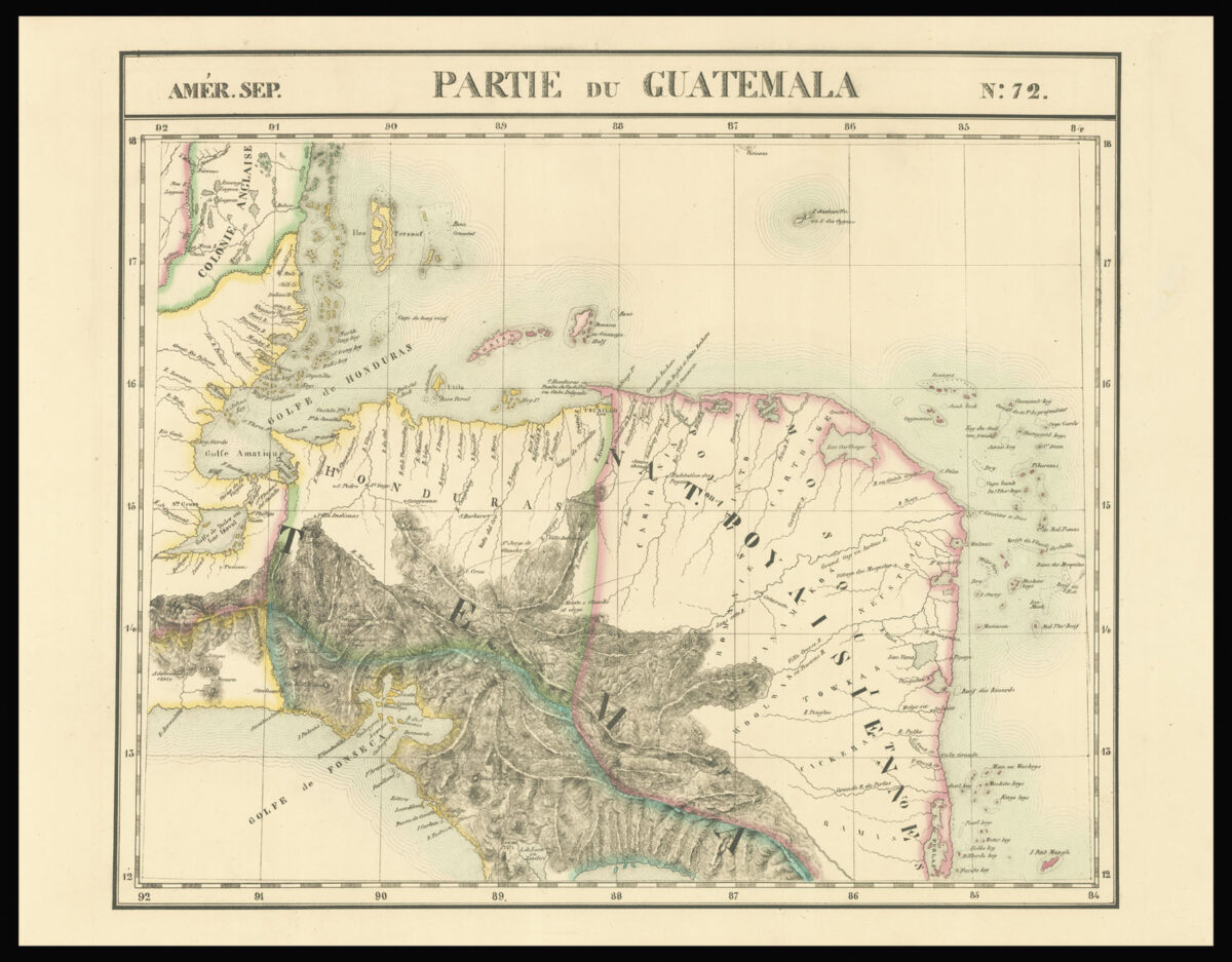 VANDERMAELEN, Philippe Partie du Guatemala.
