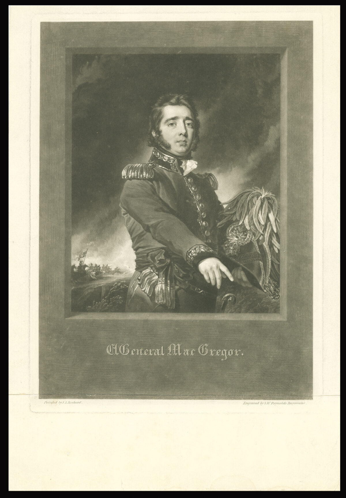 REYNOLDS, S[amuel] W[illiam] [after] S[imon] J[acques] ROCHARD El General Mac Gregor.