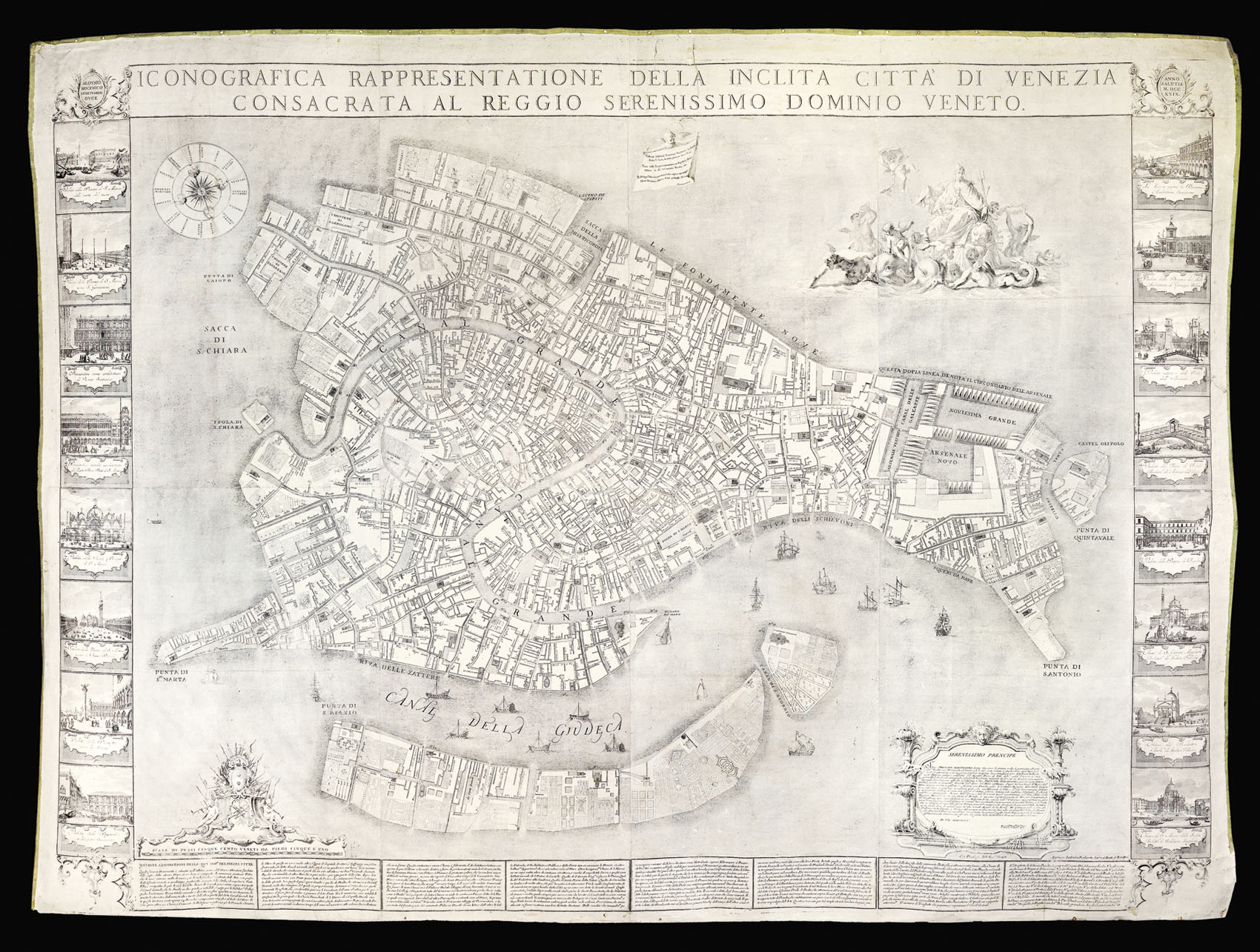 UGHI, Lodovico Iconografica Rappresentazione della Inclita Citta di Venezia