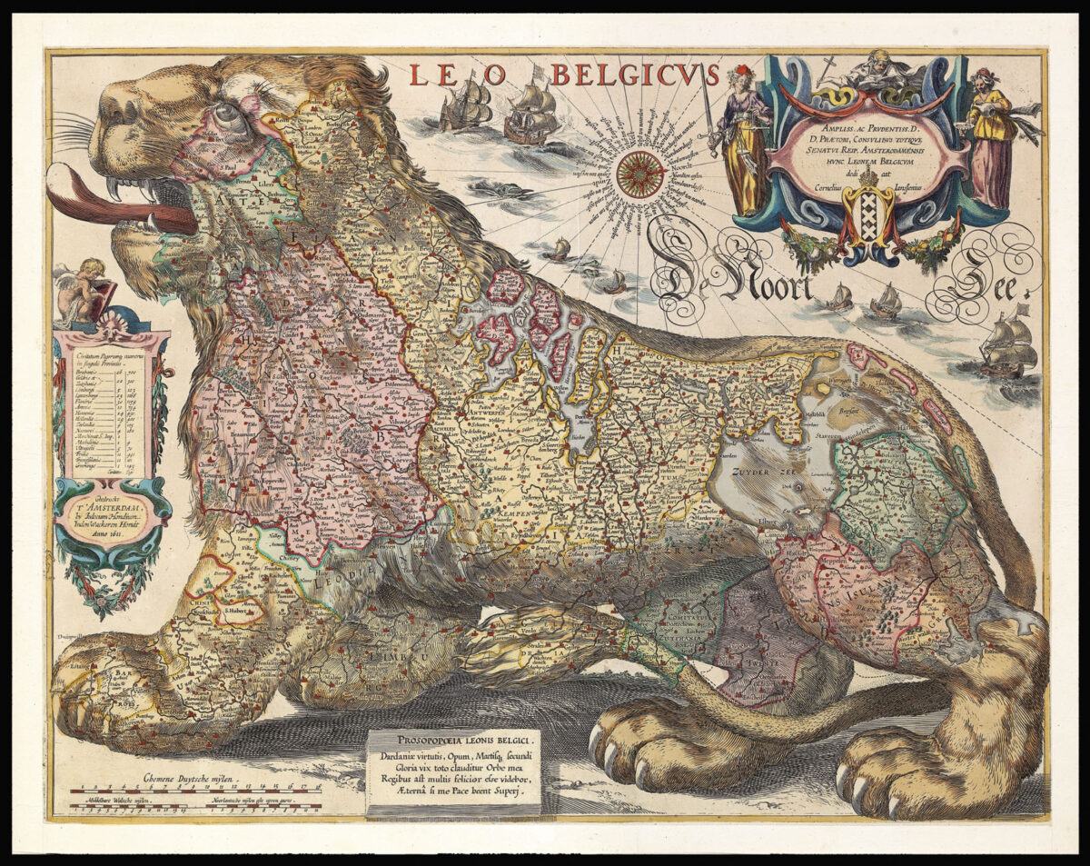 GERRITSZ, Hessel Leo Belgicus.