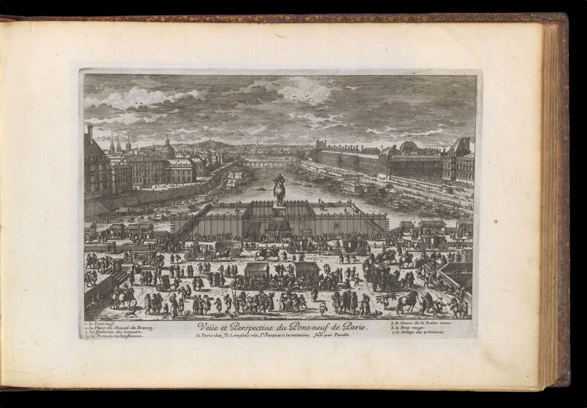 PERELLE, Adam; Israel SILVESTRE [A Review of Paris].