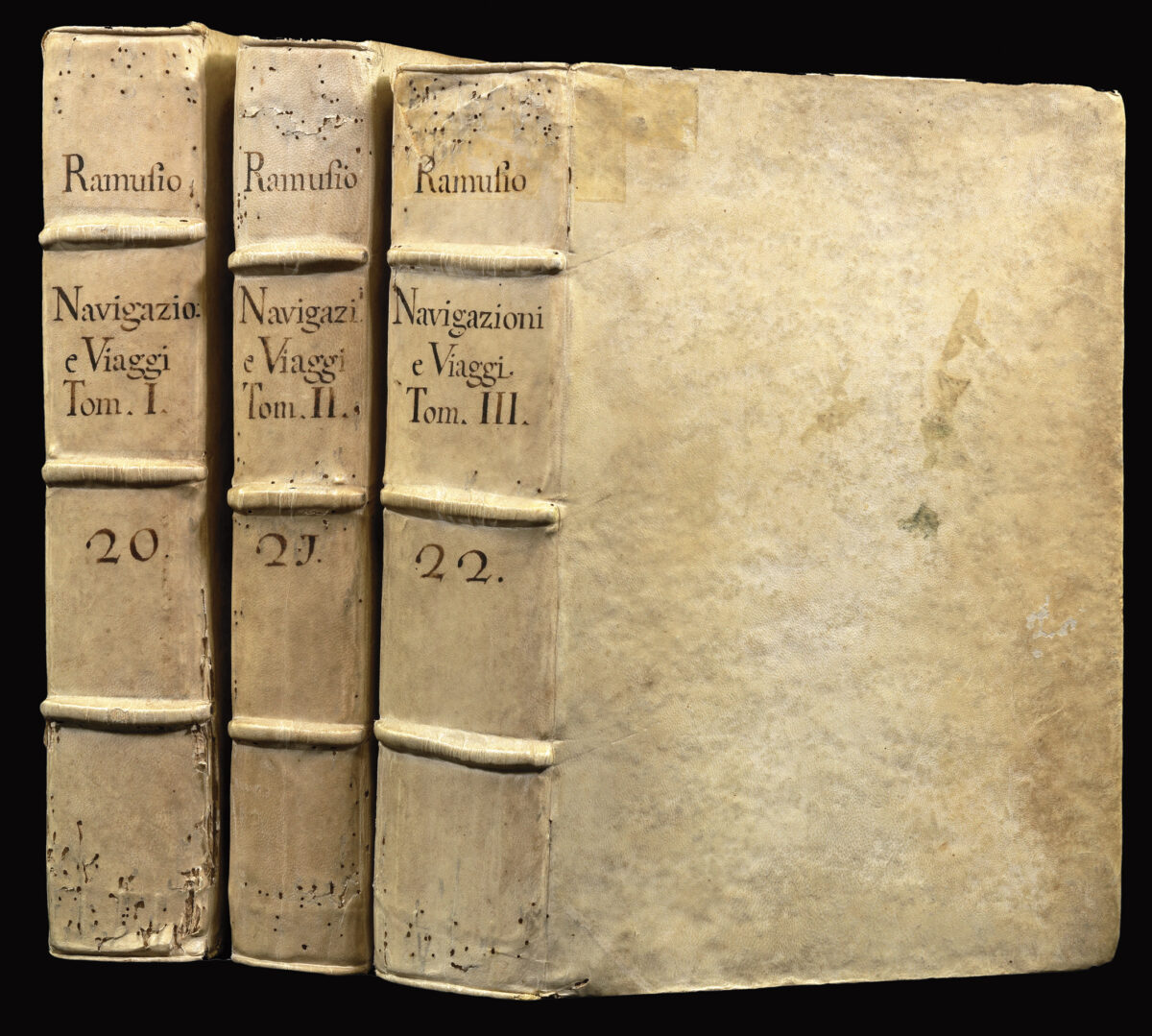 RAMUSIO, Giovanni Battista Delle navigationi e viaggi.