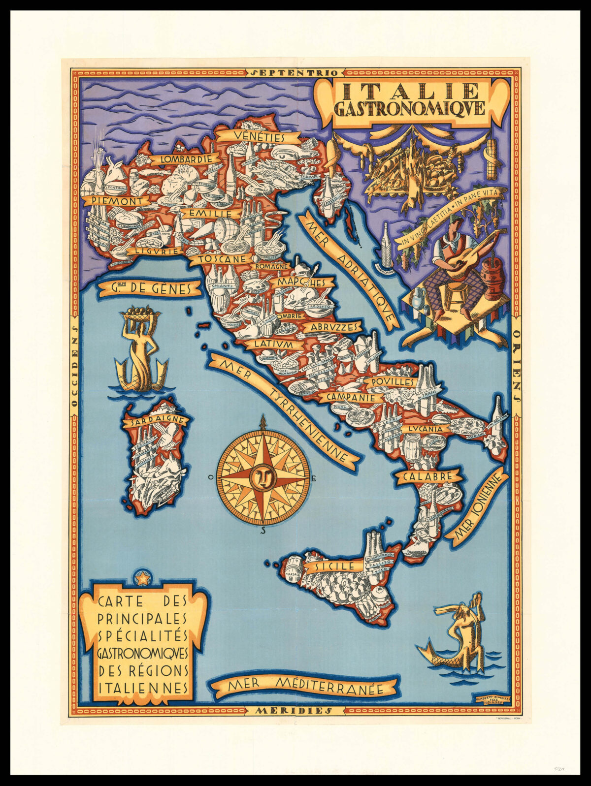 ZIMELLI, Umberto Italie Gastronomique.