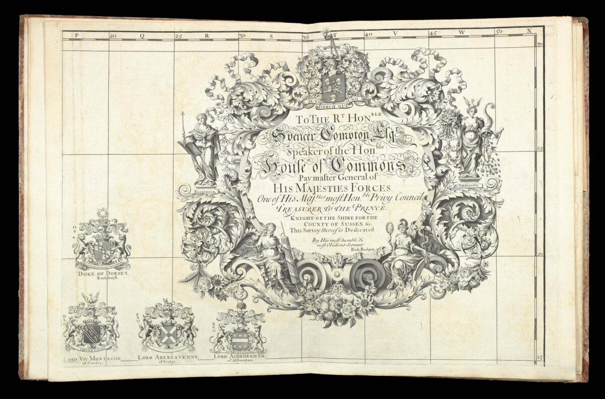 BUDGEN, Richard An Actual Survey of the County of Sussex