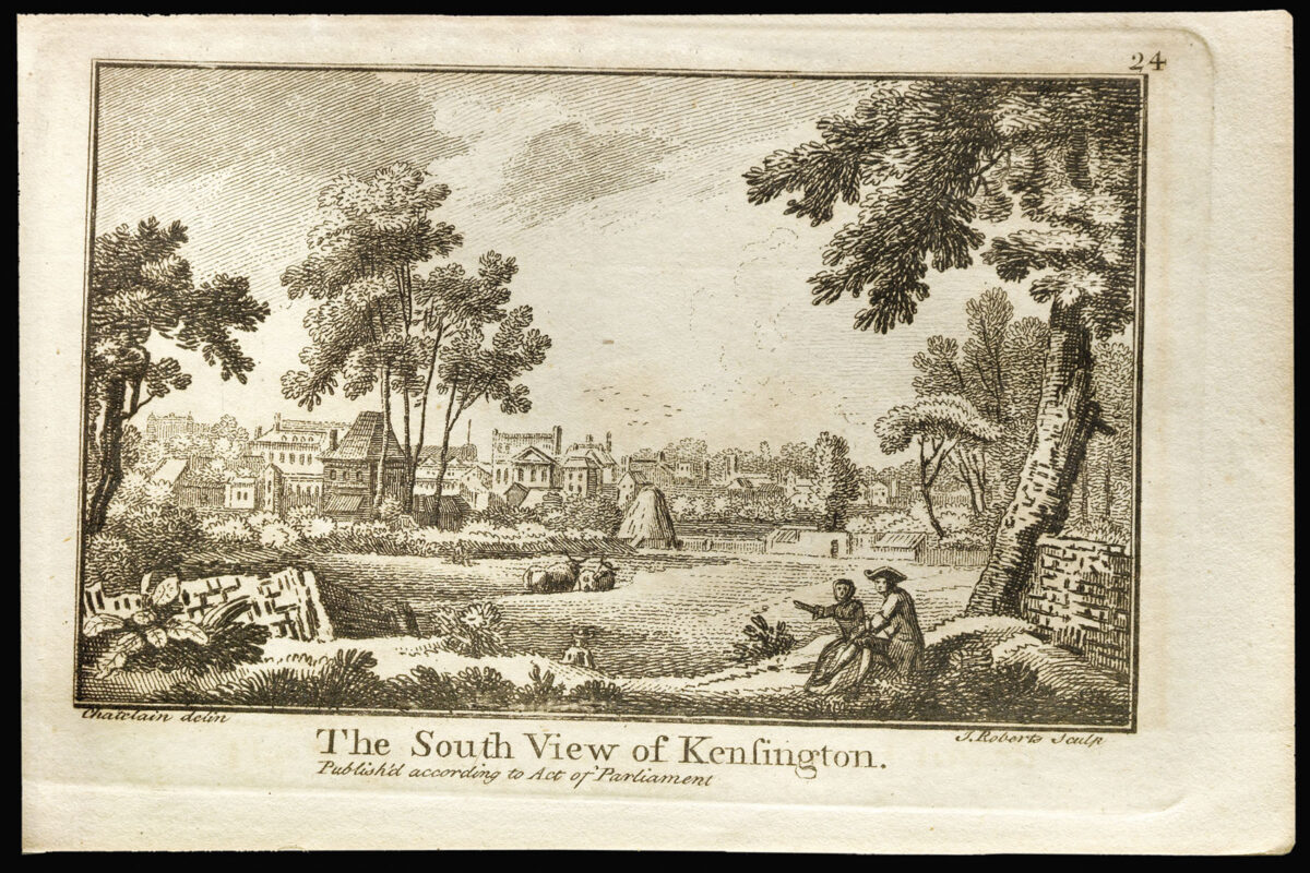 CHATELAIN, Jean Baptiste Claude; [engraved by] James ROBERTS [Fifty Views of Villages &c. Drawn by the Celebrated M. Chatelaine, From the most agreeable Prospects near London].