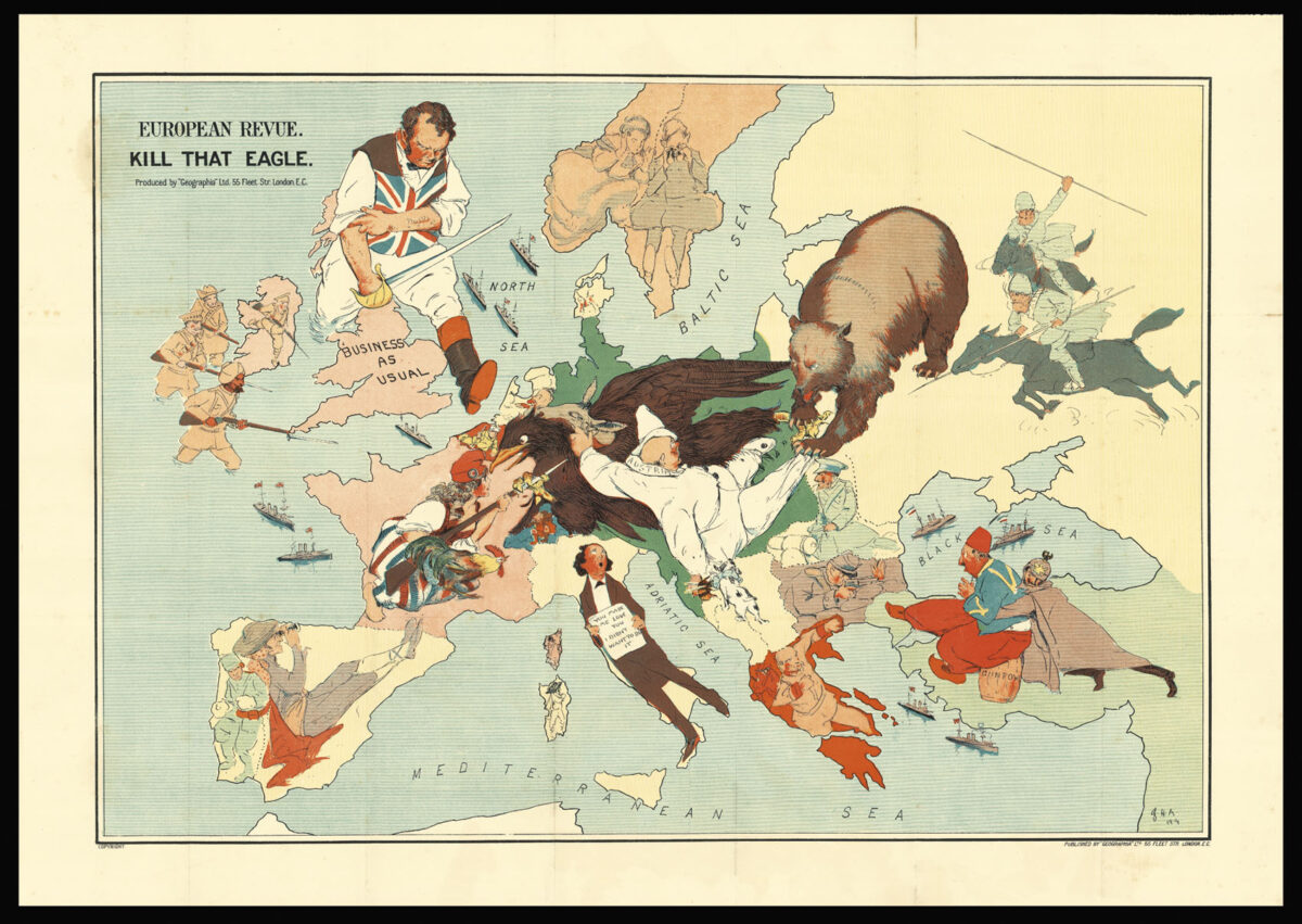 AMSCHEWITZ, John Henry European Revue. Kill That Eagle.