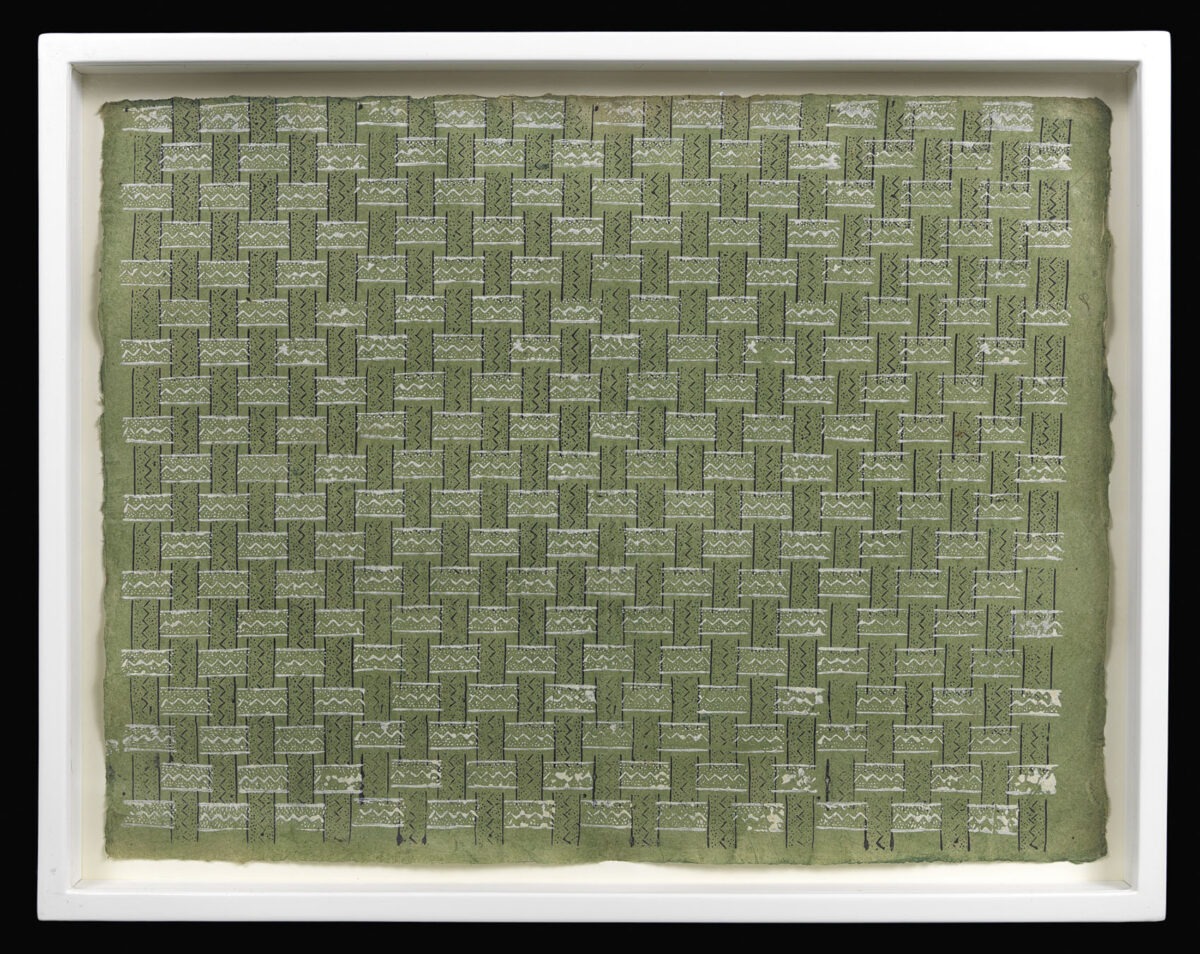 REMONDINI PRESS [Set of 4 - greens, 19 to 22] [Arte Povera?]