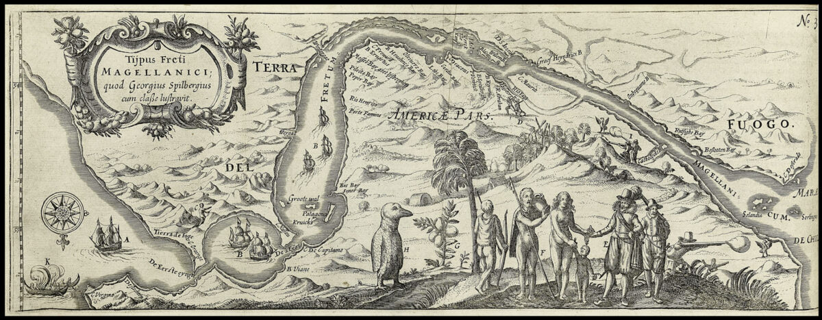 SPILBERGEN, George de Miroir Oost & West Indical, auquel sont descriptes les deux dernieres navigations, faictes en années 1614. 1615. 1617. & 1618. l'une par le renommé guerrier de mer, George de Spilbergen, par le destroict de Magellan & ainsi tout autour de toute la terre, avec toutes les battailles données tant par terre que par eau …