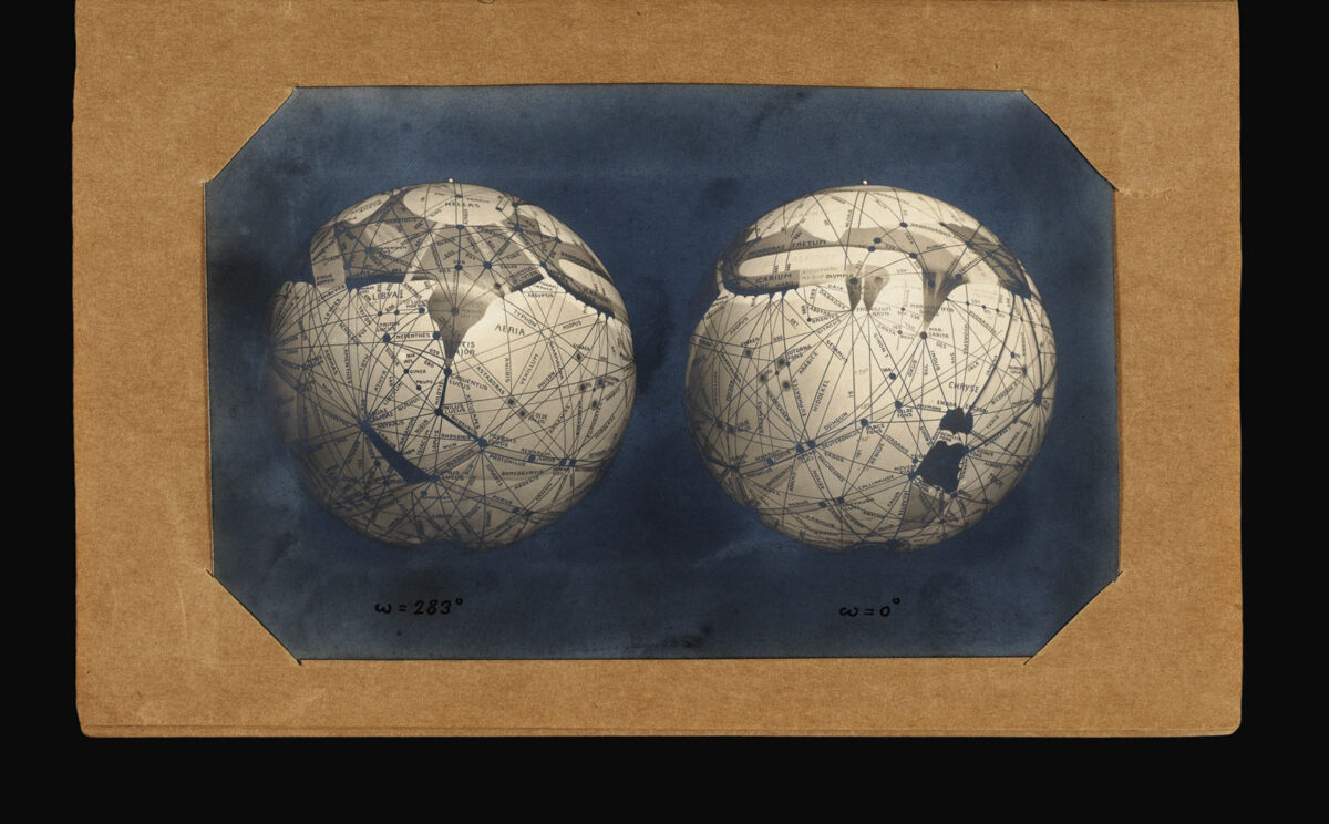 BRUN, Emmy Ingeborg Mars efter Lowell's Glober 1894-1914.