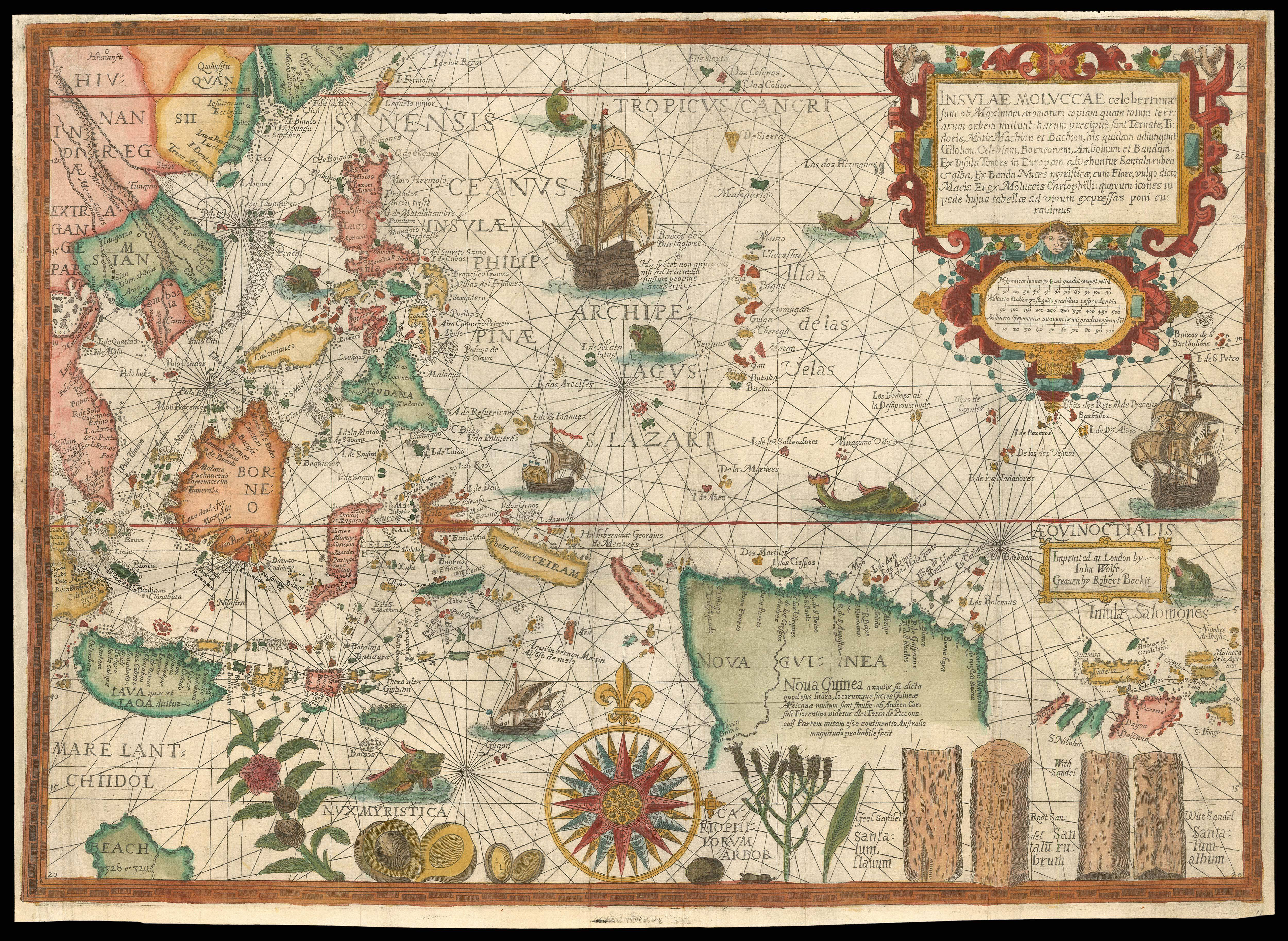 [OUR HALF SHARE] PLANCIUS, Petrus Insulae Moluccae celeberrimæ