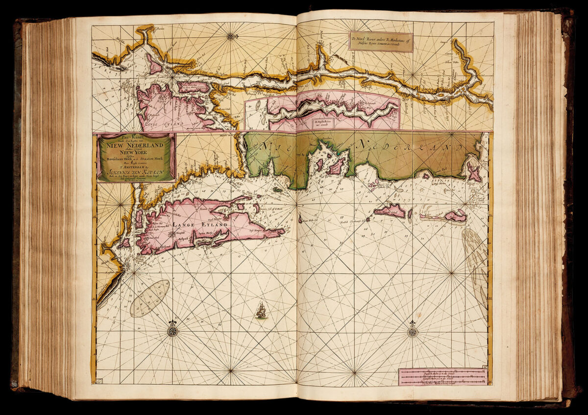 KEULEN, Gerard van De Groote Nieuwe Vermeerderde Zee-Atlas ofte Water-Waerld.
