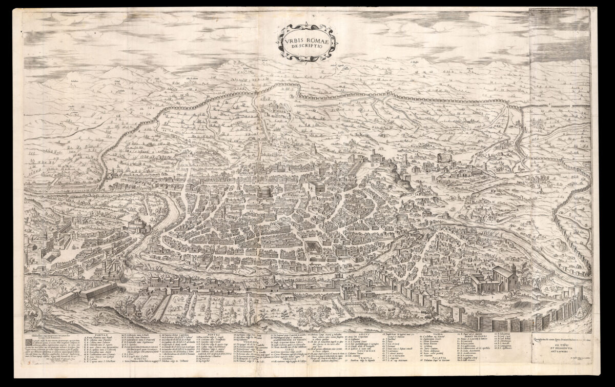 The most influential view of Rome published in the sixteenth century