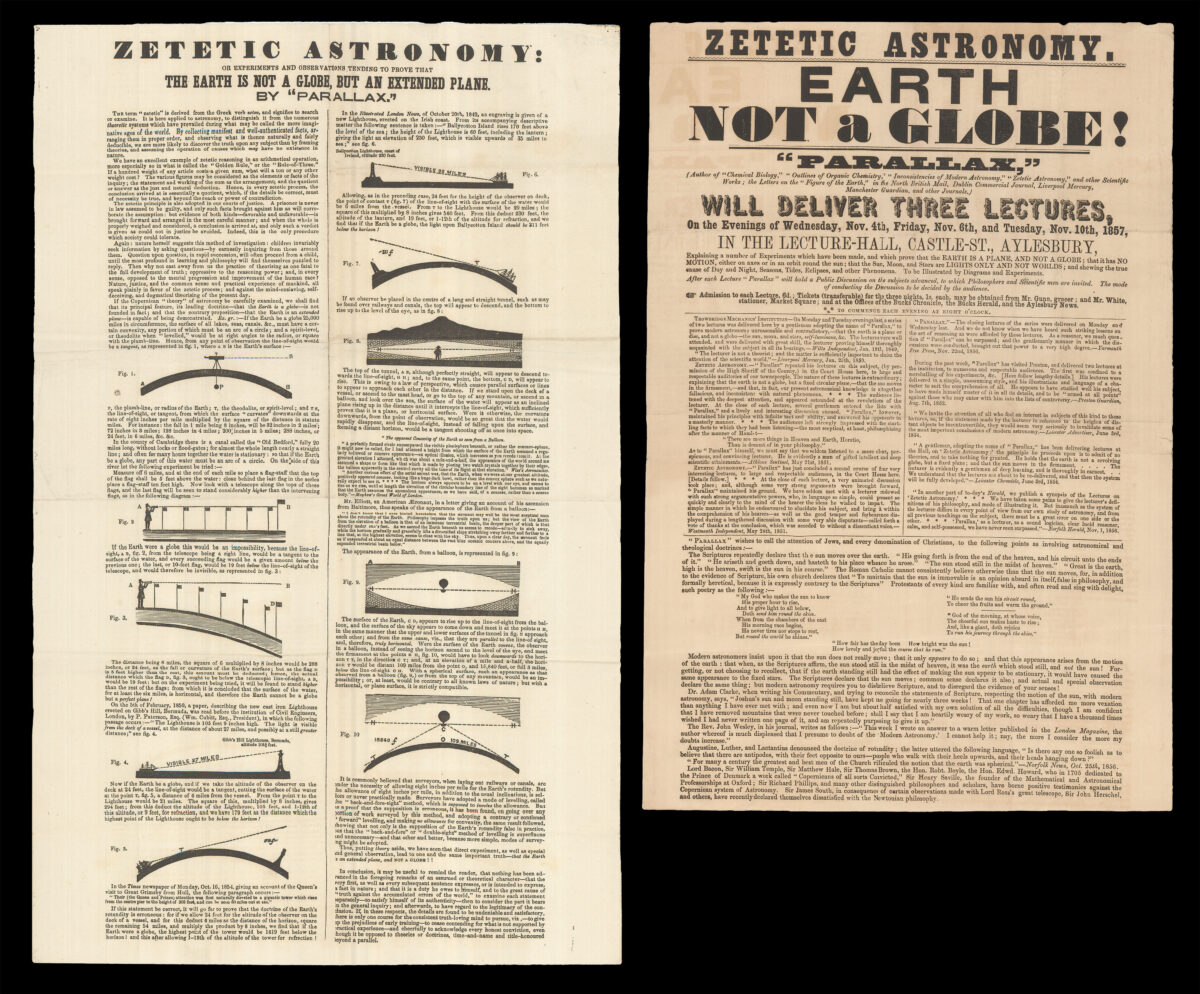 The origins of Flat Earth Theory