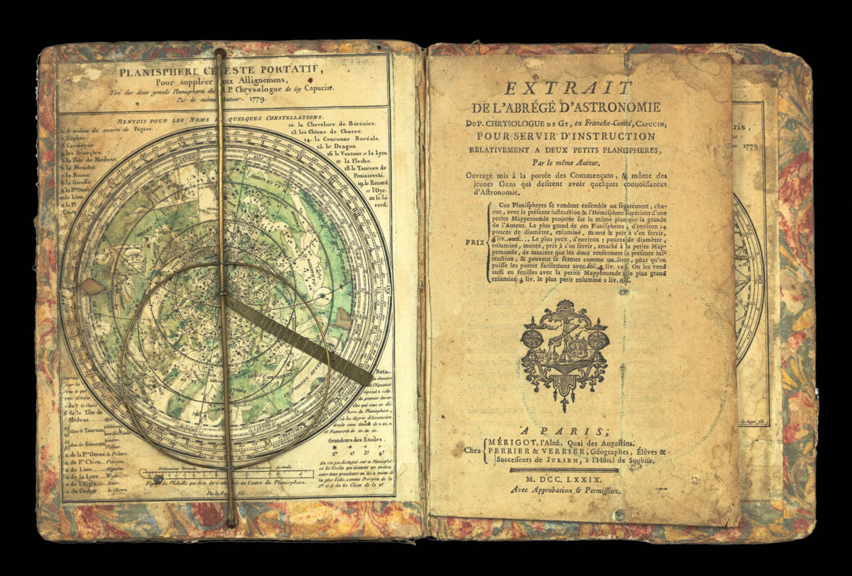 [ANDRÉ, Noel] CHRYSOLOGUE de GY Capuchin P. Extrait de l'Abrégé d'Astronomie Du P. Chrysologue de Gy,