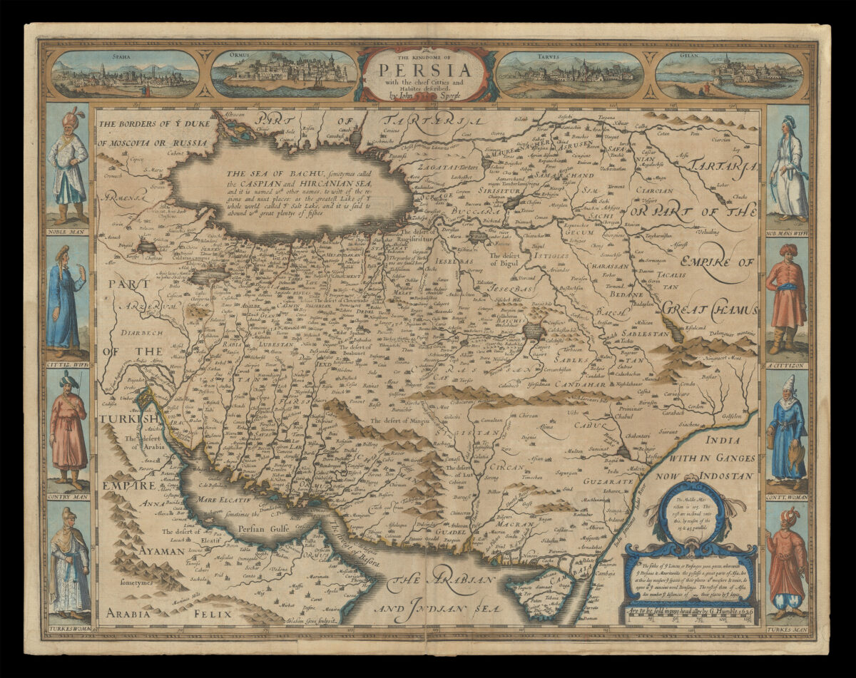 Speed's map of Persia