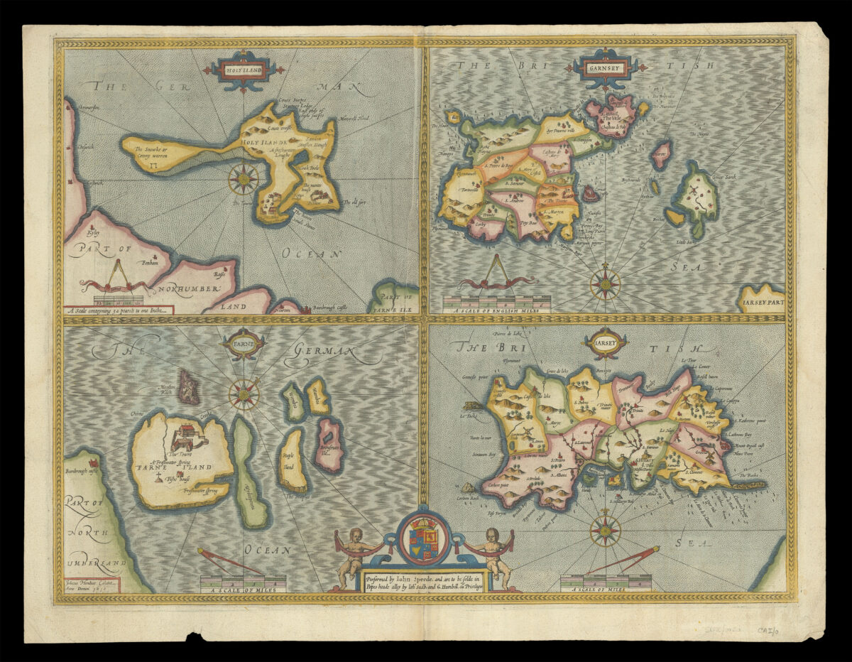 Speed's map of the British Islands