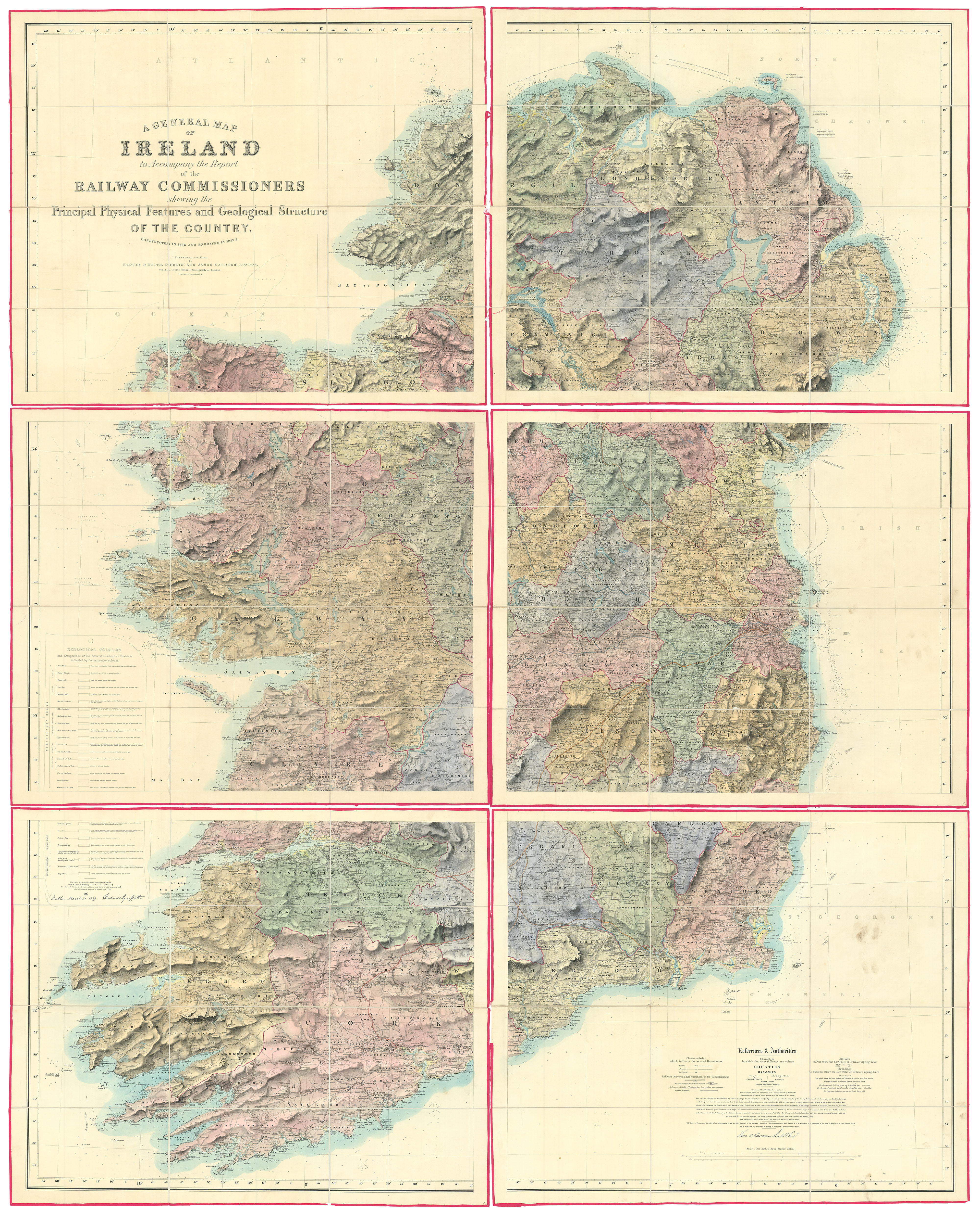 "the first accurate map of the whole of Ireland"