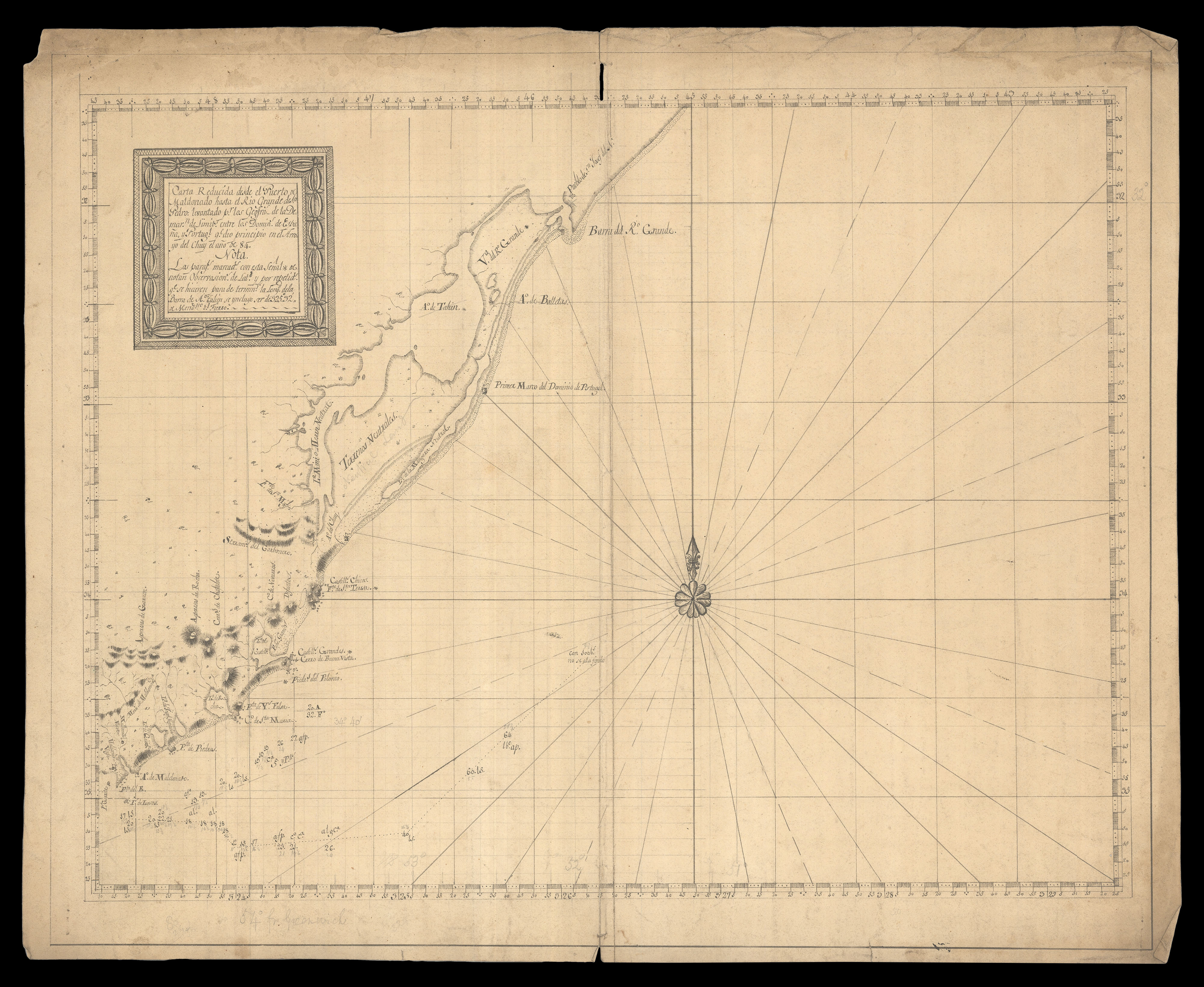 LEVANTADO, Pedro Carta redicida desde el Puerto de Maldonado